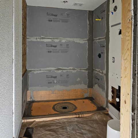 Project Half bath turned to full bath remodeling, Castle Pines, Colorado ' image - ' 7