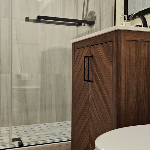 Project Half bath turned to full bath remodeling, Castle Pines, Colorado ' image - ' 68