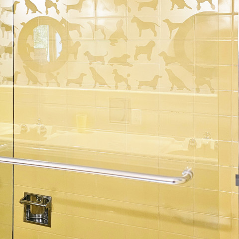 Project Retro bathroom, framed shower glass, Littleton, Colorado ' image - ' 3