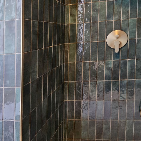 Project Bathroom remodeling, turquoise and gold subway, Castle Rock, CO ' image - ' 42