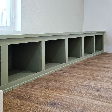 Project Barn remodeling custom window bench area, Elizabeth, Colorado ' image - ' 20