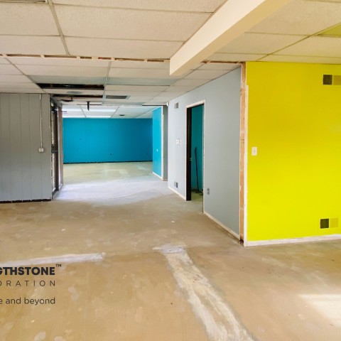 Project Commercial flooring, showroom large format tiles, Littleton, Colorado ' image - ' 2
