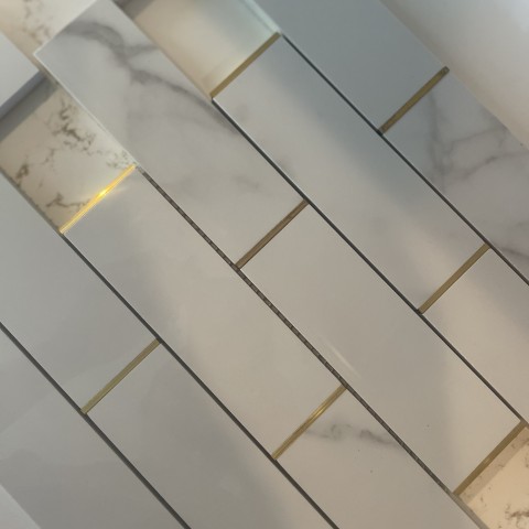 Project Gold trims kitchen backsplash, Lone Tree, Colorado ' image - ' 11