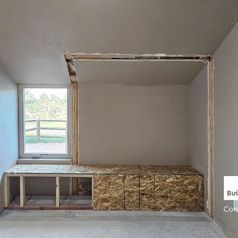 Project Barn remodeling custom window bench area, Elizabeth, Colorado ' image - ' 8