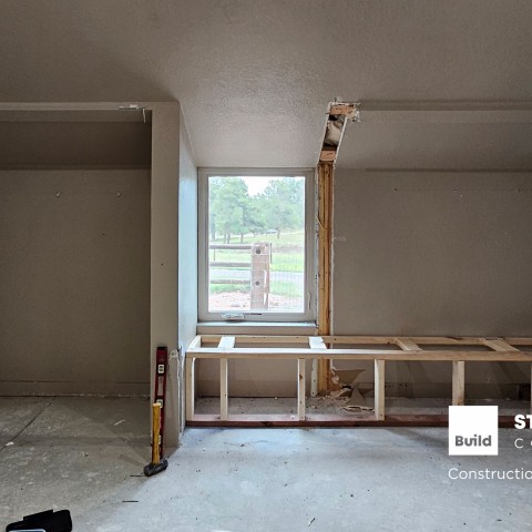 Project Barn remodeling custom window bench area, Elizabeth, Colorado ' image - ' 6