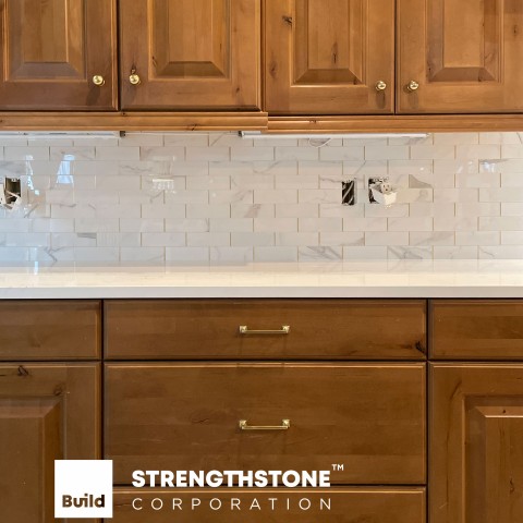 Project Gold trims kitchen backsplash, Lone Tree, Colorado ' image - ' 31