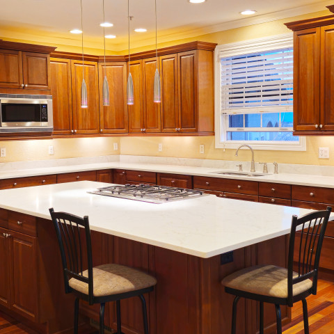 Project Countertops black to white quartz, Castle Rock, Colorado ' image - ' 4