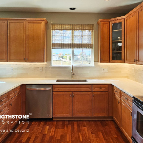 Project Kitchen remodeling countertops, tile, lights, Highlands Ranch, Colorado ' image - ' 16