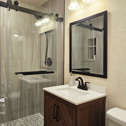 Project Half bath turned to full bath remodeling, Castle Pines, Colorado ' image - ' 65