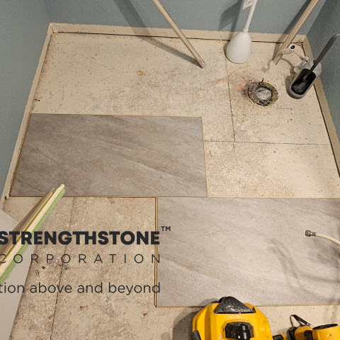Project Half bath remodeling, A to Z, Castle Rock, Colorado ' image - ' 2