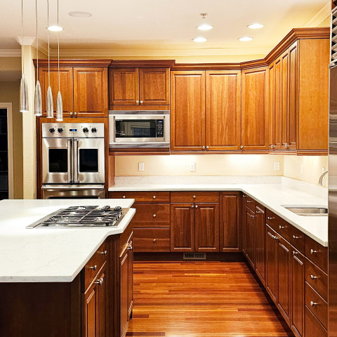 Project Countertops black to white quartz, Castle Rock, Colorado ' image - ' 13