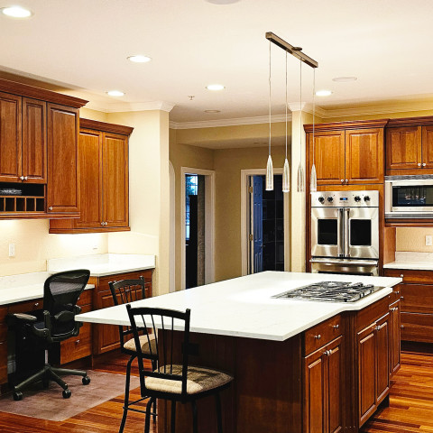 Project Countertops black to white quartz, Castle Rock, Colorado ' image - ' 14