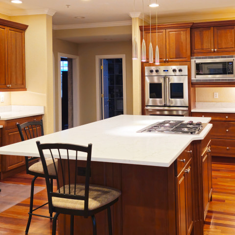 Project Countertops black to white quartz, Castle Rock, Colorado ' image - ' 8