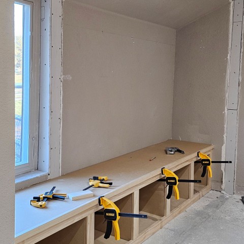 Project Barn remodeling custom window bench area, Elizabeth, Colorado ' image - ' 10