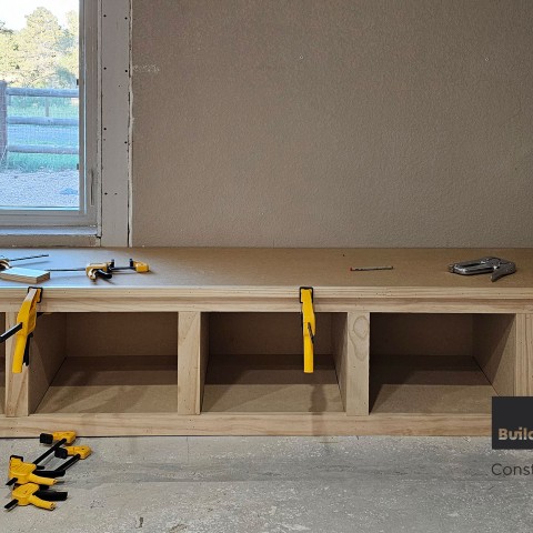 Project Barn remodeling custom window bench area, Elizabeth, Colorado ' image - ' 9