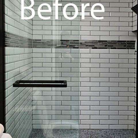 Project Bathroom remodeling black, white, champaign, Castle Rock, Colorado ' image - ' 1