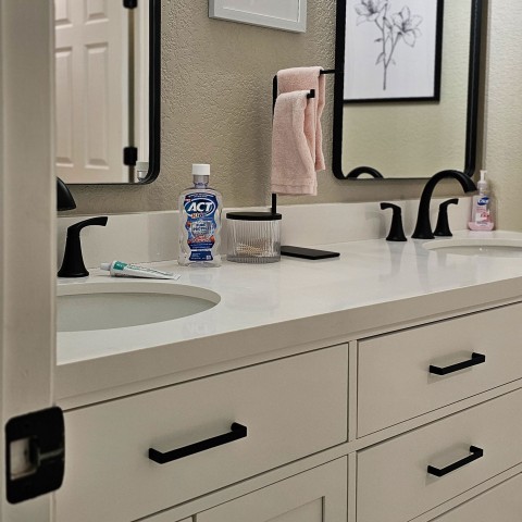 Project Bathroom remodeling white and black, Castle Pines, Colorado ' image - ' 18