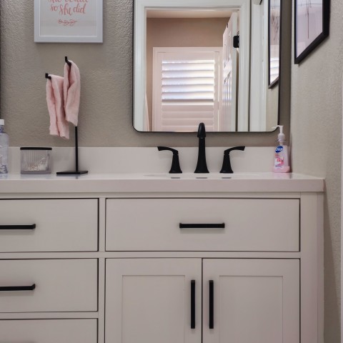 Project Bathroom remodeling white and black, Castle Pines, Colorado ' image - ' 16