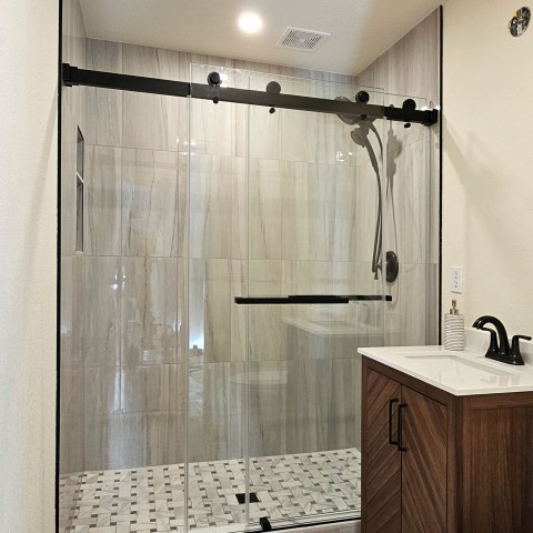 Project Half bath turned to full bath remodeling, Castle Pines, Colorado ' image - ' 51