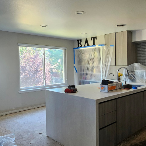 Project Kitchen flooring, large format tiles, Aurora, Colorado ' image - ' 1