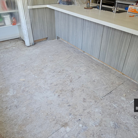 Project Kitchen flooring, large format tiles, Aurora, Colorado ' image - ' 2