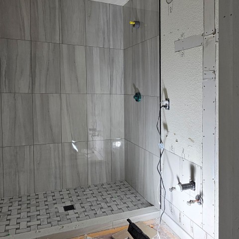 Project Half bath turned to full bath remodeling, Castle Pines, Colorado ' image - ' 27