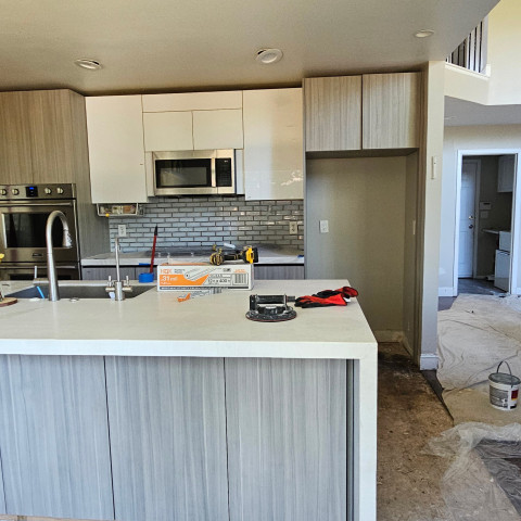 Project Kitchen flooring, large format tiles, Aurora, Colorado ' image - ' 3