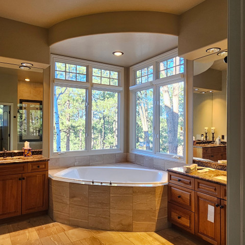 Project Bathroom renovation, cabinets, tub to free standing tub, Castle Rock, Colorado ' image - ' 1