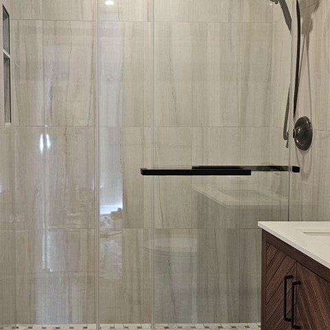 Project Half bath turned to full bath remodeling, Castle Pines, Colorado ' image - ' 49