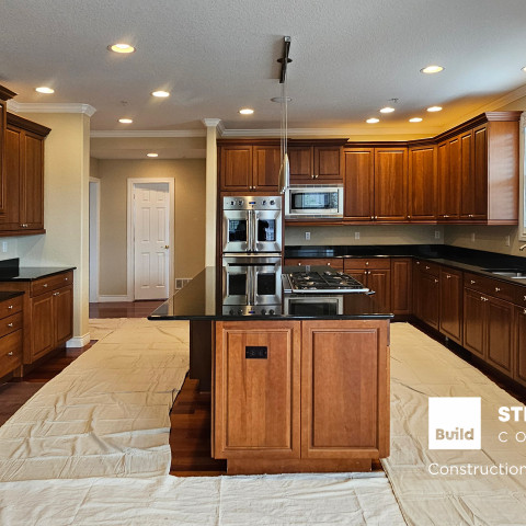 Project Countertops black to white quartz, Castle Rock, Colorado ' image - ' 2