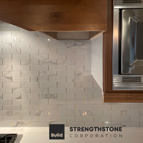 Project Gold trims kitchen backsplash, Lone Tree, Colorado ' image - ' 30