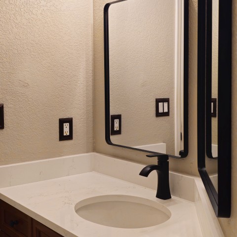 Project Bathroom remodeling white and black, Castle Pines, Colorado ' image - ' 38
