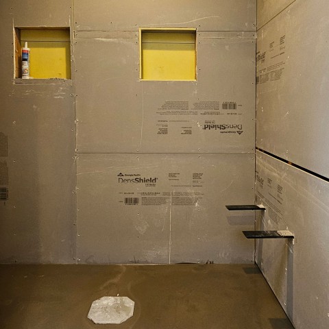 Project Bathroom remodeling, turquoise and gold subway, Castle Rock, CO ' image - ' 13