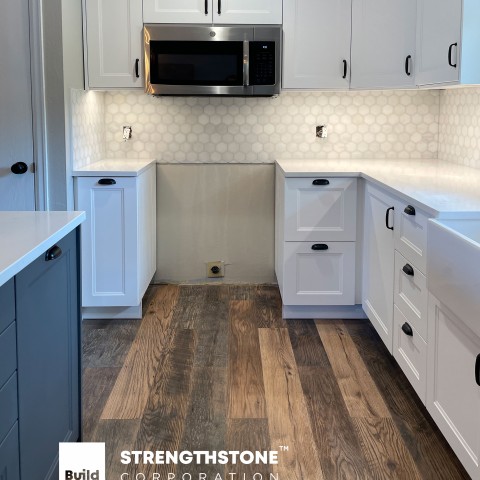 Project Honey comb backsplash project, Denver Metro, Colorado ' image - ' 2