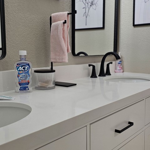 Project Bathroom remodeling white and black, Castle Pines, Colorado ' image - ' 19