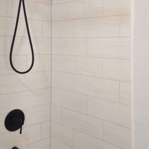 Project Bathroom remodeling white and black, Castle Pines, Colorado ' image - ' 14