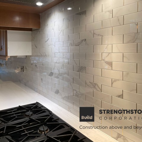Project Gold trims kitchen backsplash, Lone Tree, Colorado ' image - ' 18