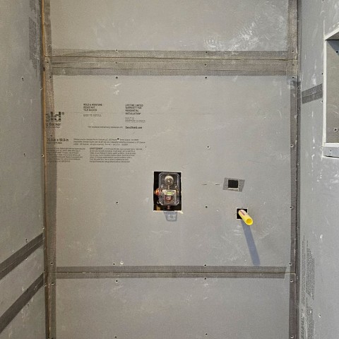 Project Bathroom remodeling, turquoise and gold subway, Castle Rock, CO ' image - ' 17