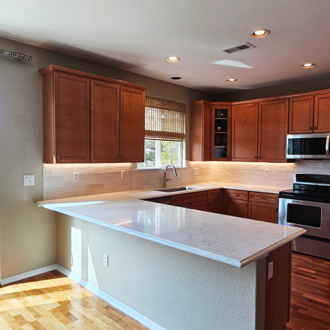 Project Kitchen remodeling countertops, tile, lights, Highlands Ranch, Colorado ' image - ' 11