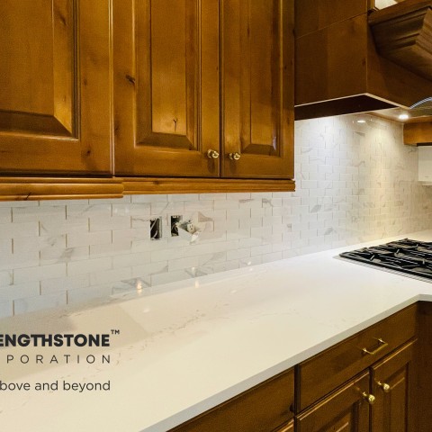 Project Gold trims kitchen backsplash, Lone Tree, Colorado ' image - ' 23