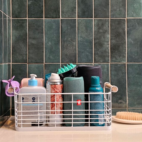 Project Bathroom remodeling, turquoise and gold subway, Castle Rock, CO ' image - ' 35