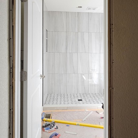 Project Half bath turned to full bath remodeling, Castle Pines, Colorado ' image - ' 28