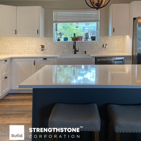 Project Honey comb backsplash project, Denver Metro, Colorado ' image - ' 3