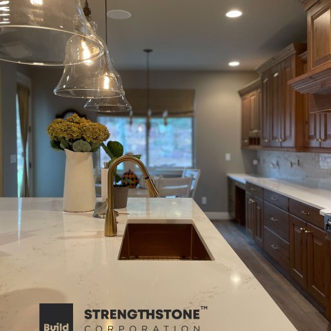 Project Gold trims kitchen backsplash, Lone Tree, Colorado ' image - ' 28